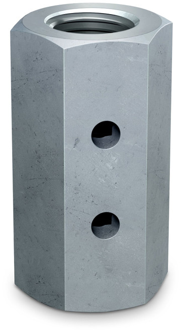 Simpson Strong-Tie CNW1 1-Inch Coupler Nut With Witness Hole 75 Pk