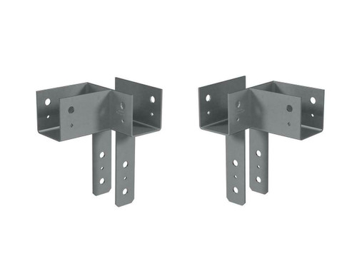 Simpson Strong-Tie ECCLR666 & ECCLL666 Column Cap L End Right & Left Shown 3Pair