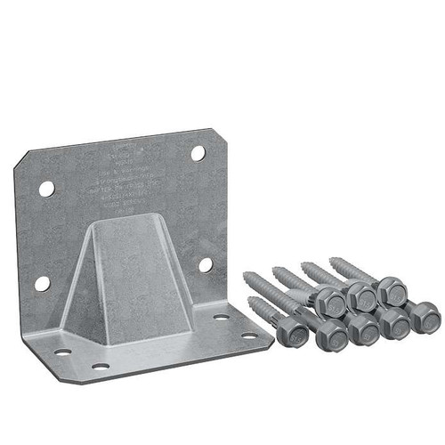 Simpson HGA10KT Hurricane Gusset Angle Bracket Tie Kit W/ Screws 60 Pack