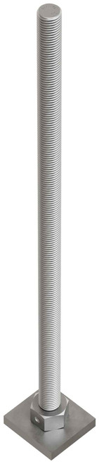 Simpson PAB9-30 PreAssembled AnchorBolt 1-1/8x30 ATR 2-3/4x2-3/4x3/8 Washer 5 Pk FramingFasteners