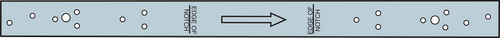Simpson Strong-Tie RPS22 1-1/2-Inch x 22-5/16-Inch Retro Plate Strap 25 Pk FramingFasteners