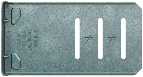 Simpson Strong-Tie SCB47.5-KT By-Pass Slide Clip 4X7.5 With Screws 25 Pk FramingFasteners