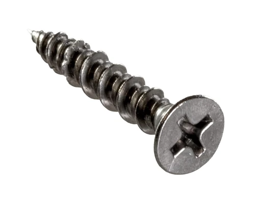 Simpson T08J100FXM #8 x 1" Phillips Flat Head Marine Screw 316 Stainless Steel 6M
