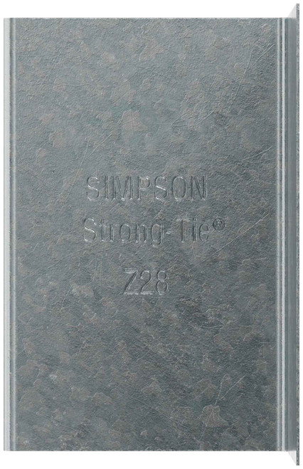 Simpson Strong-Tie Z28 - 1-1/2-Inch High Z Clip 28 Ga. 250 Pk FramingFasteners