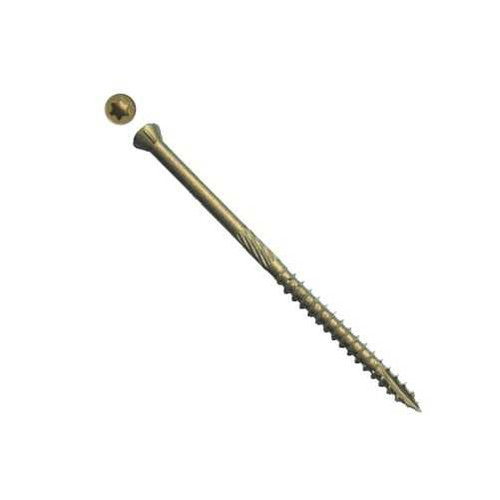 Big Timber 5THB96 #9 x 6 T-20 Drive Bit Bronze Star Trim Head Ext Screw / 5 LB