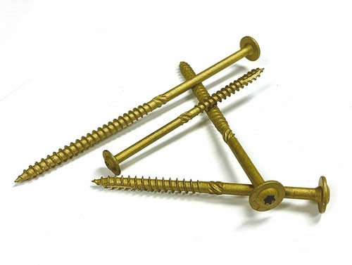 Big Timber CTX153 15 x 3-Inch Bronze Lag Screw 500 Pk Framing Fasteners