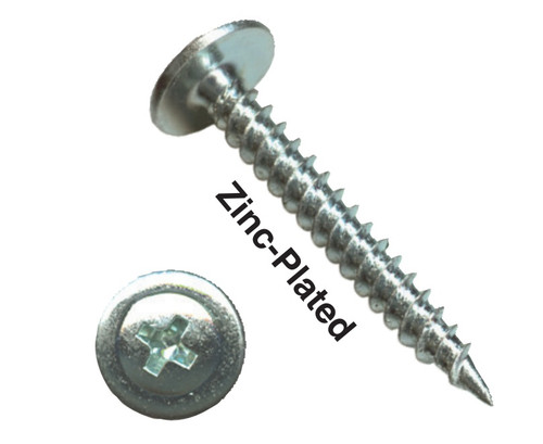 Big Timber MTS8158 #8 x 1-5/8 Zinc Mod Truss Head Sharp Point Screw 4M ZINC-PLATED