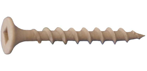 Daggerz ACQDK06158TAN / ACQDK06158 6 x 1-5/8 Square Screw 5M Pk