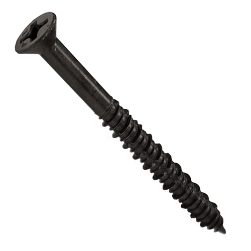 Daggerz CONT14234BRZ 1/4x2-3/4 Phillips Trim Concrete Screw Bulk Bronze 1M Pk
