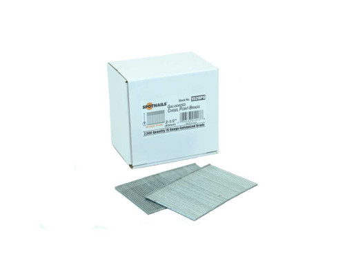 SpotNails 1512PG 1-1/2-Inch 15 Ga Galvanized Brads 25M