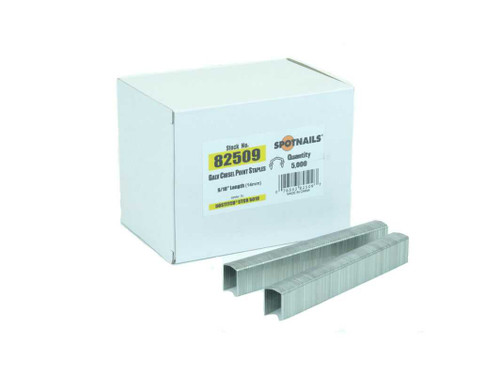SpotNails 82509 9/16-Inch Galv 20Ga Chisel 7/16-Inch Crown Fine Wire Staple 100M