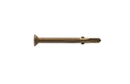 Big Timber FHD12212 12x2-1/2 FH SD Bronze T-25 Reamer Wings Wood Screw 1.5M FramingFasteners