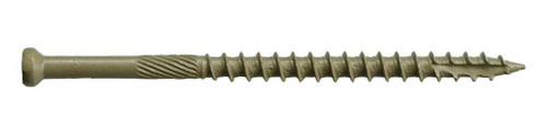 Big Timber FS7212 7 x 2-1/2-Inch Bronze T-10 Finish Wood Screw 3M FramingFasteners