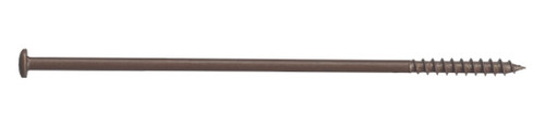 14 x 7-Inch Brown Coated T-30 Gutter Wood Screw