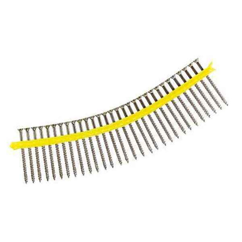 Simpson SSDWP3S316 #10 x 3 Quik Drive Trim Head 316 Stainless Steel Wood Screws 1,000 Qty