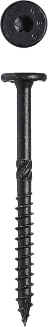Big Timber WTX158-USA #15 x 8-Inch Black Star Drive Wafer Head Screw 250 Pk FramingFasteners