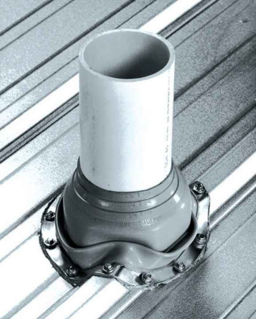 Big Timber GRAY6 5"-9" Gray EPDM Universal Master Pipe Flashing 2x5Pk