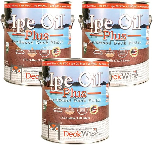 DeckWise IPE Oil Natural Finish