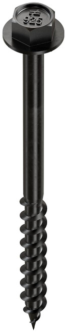 Simpson Strong-Tie SD9212DBBR50 Outdoor Accents Connector Screw #9 x 2-1/2 in. Double-Barrier Coating, Black