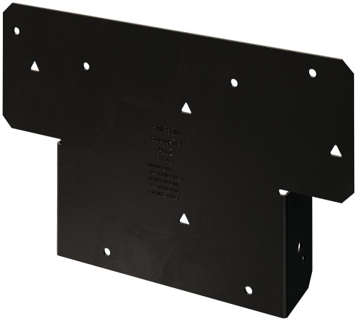 Simpson Strong-Tie AC6PC Black Powder-Coated Adjustable Post Cap for 6X 