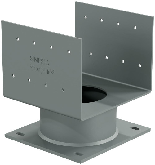 Simpson Strong-Tie ECB88 8X8 2-Inch Elevated Column Base 4 Pk
