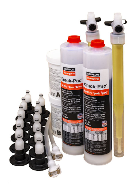 Simpson Strong-Tie ETIPAC2G10KT 9Oz Crack-Pac 2G Injection Kit