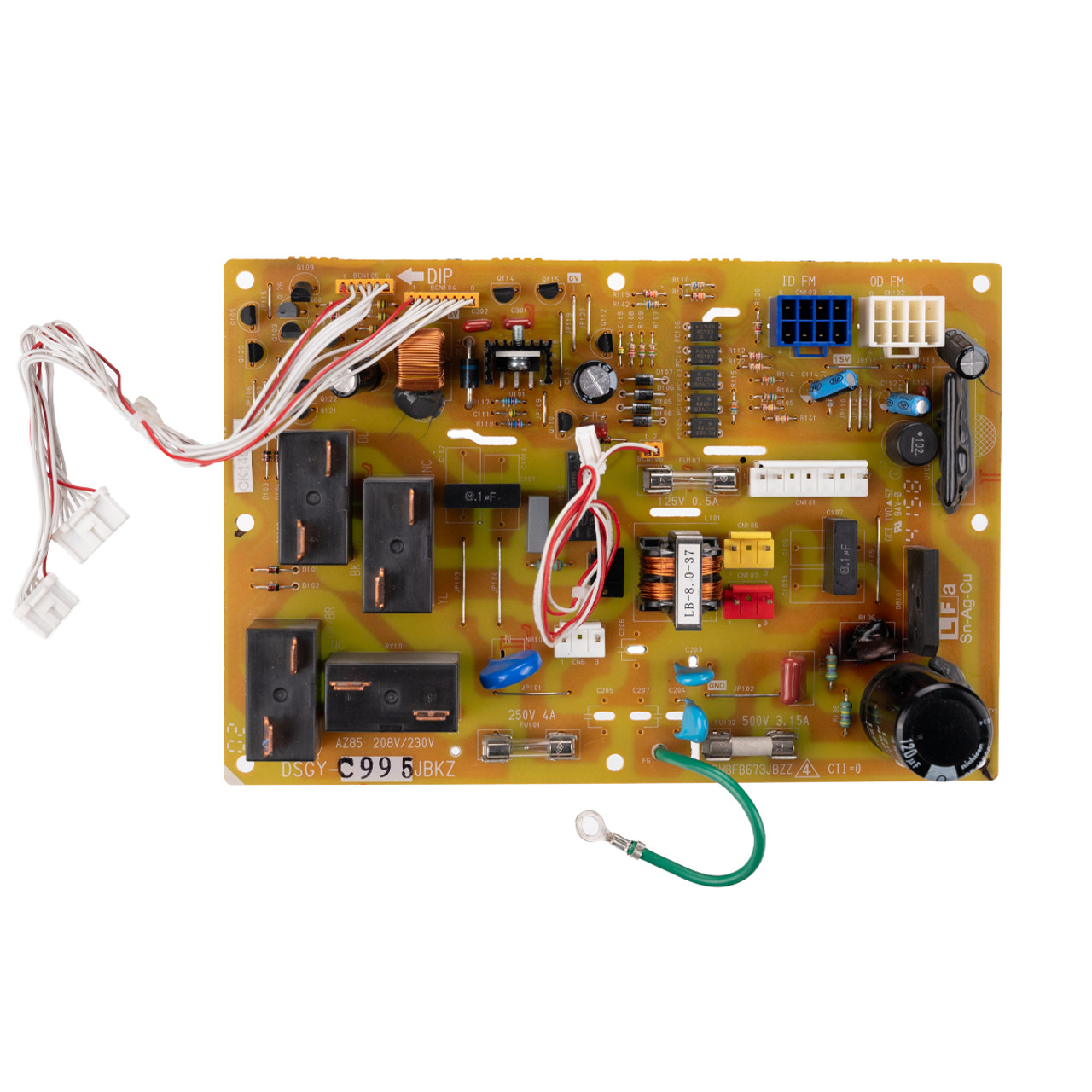 Shibaura Circuit Board H1326511 保証付き York Control 031-02479-001 PCB Y005016 Relay Circuit Board