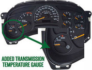 Why You Should Add a GM Transmission Temperature Gauge to a Chevrolet or GMC Instrument Cluster.