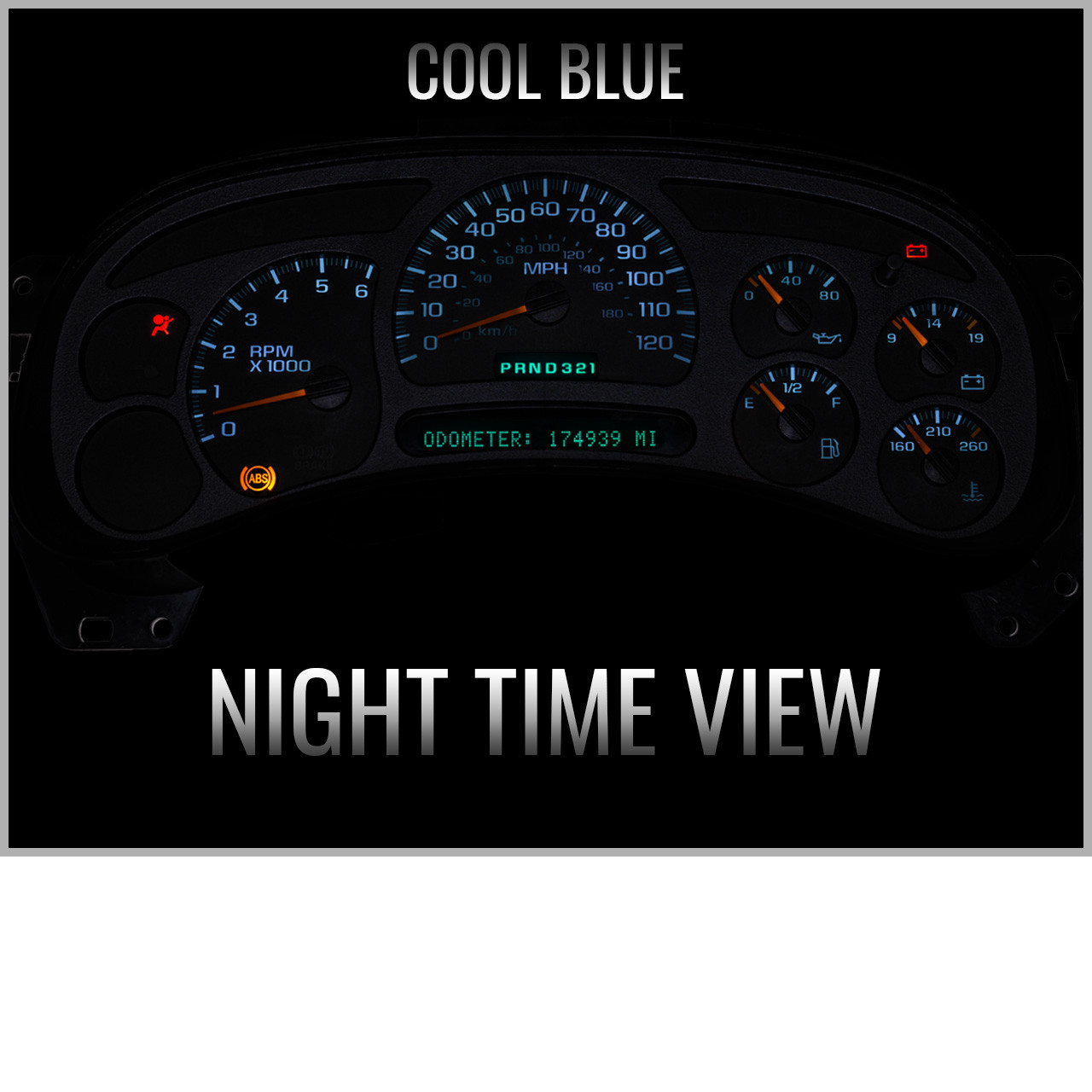 2003 - 2006 Silverado Instrument Cluster Exchange Service