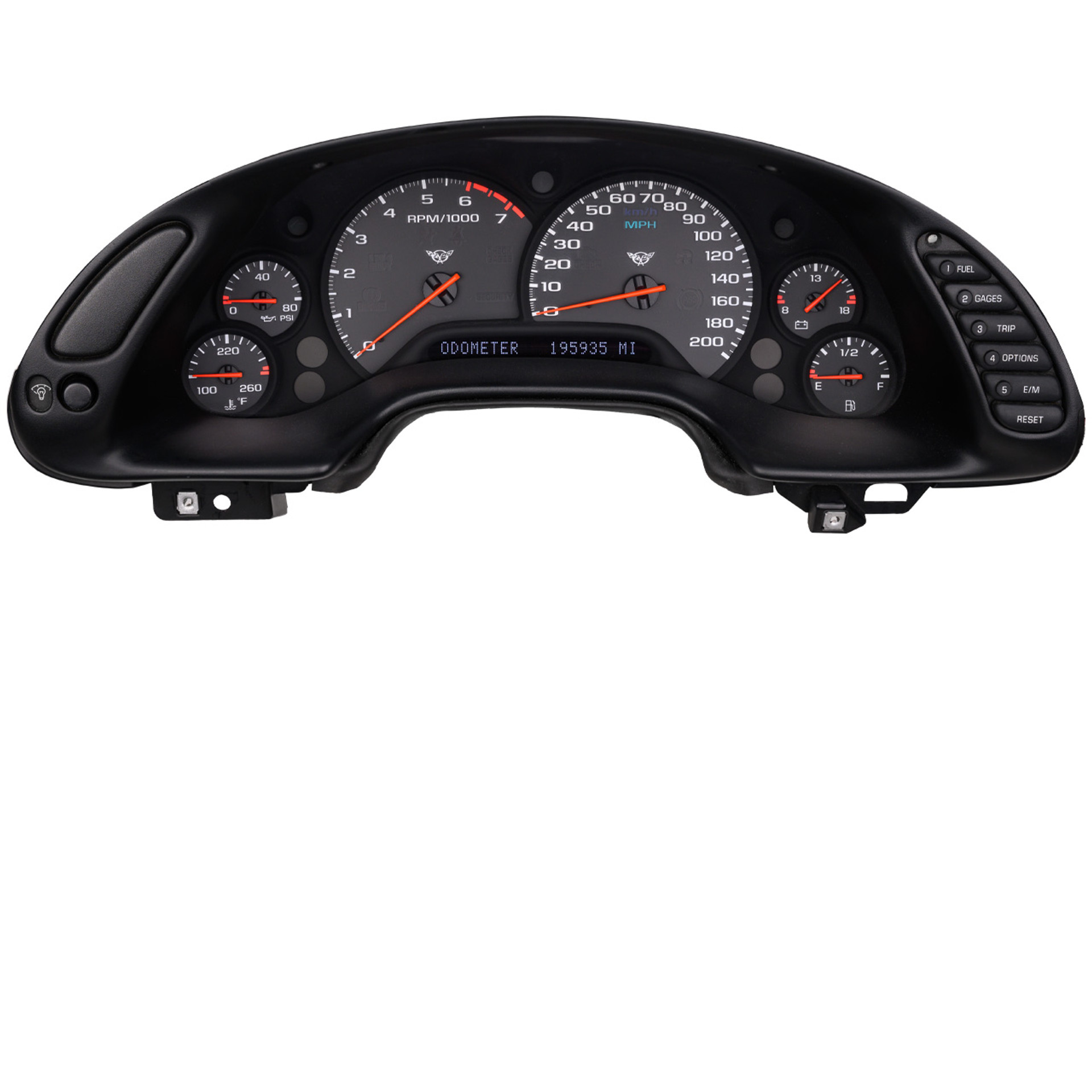 Corvette C5 Instrument Cluster Backlight Odometer Repair