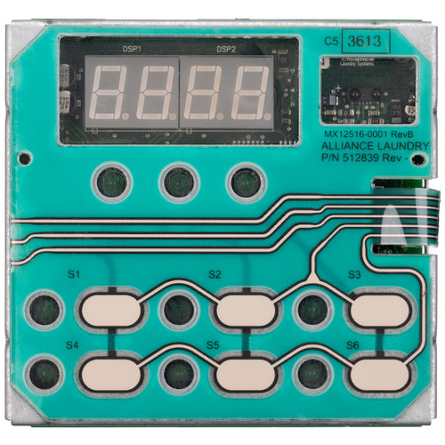 a.depeche アデペシュ　splem counter board 1200 D513534P Alliance 6 Button Dryer Control Repair Service