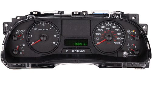 GAR
2005 - 2007 Ford Super Duty Instrument Cluster Replacement for diesel with automatic transmission for XL and XLT trims
