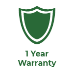 1 Year Warranty