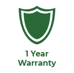 1 Year Warranty