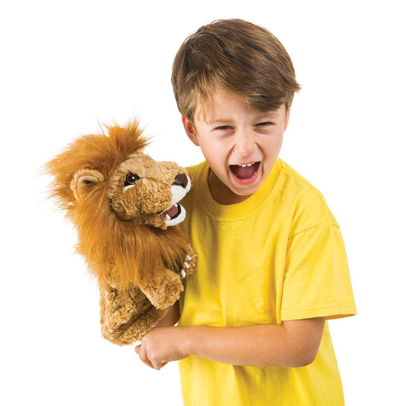 Folkmanis African Lion Cub Hand Puppet