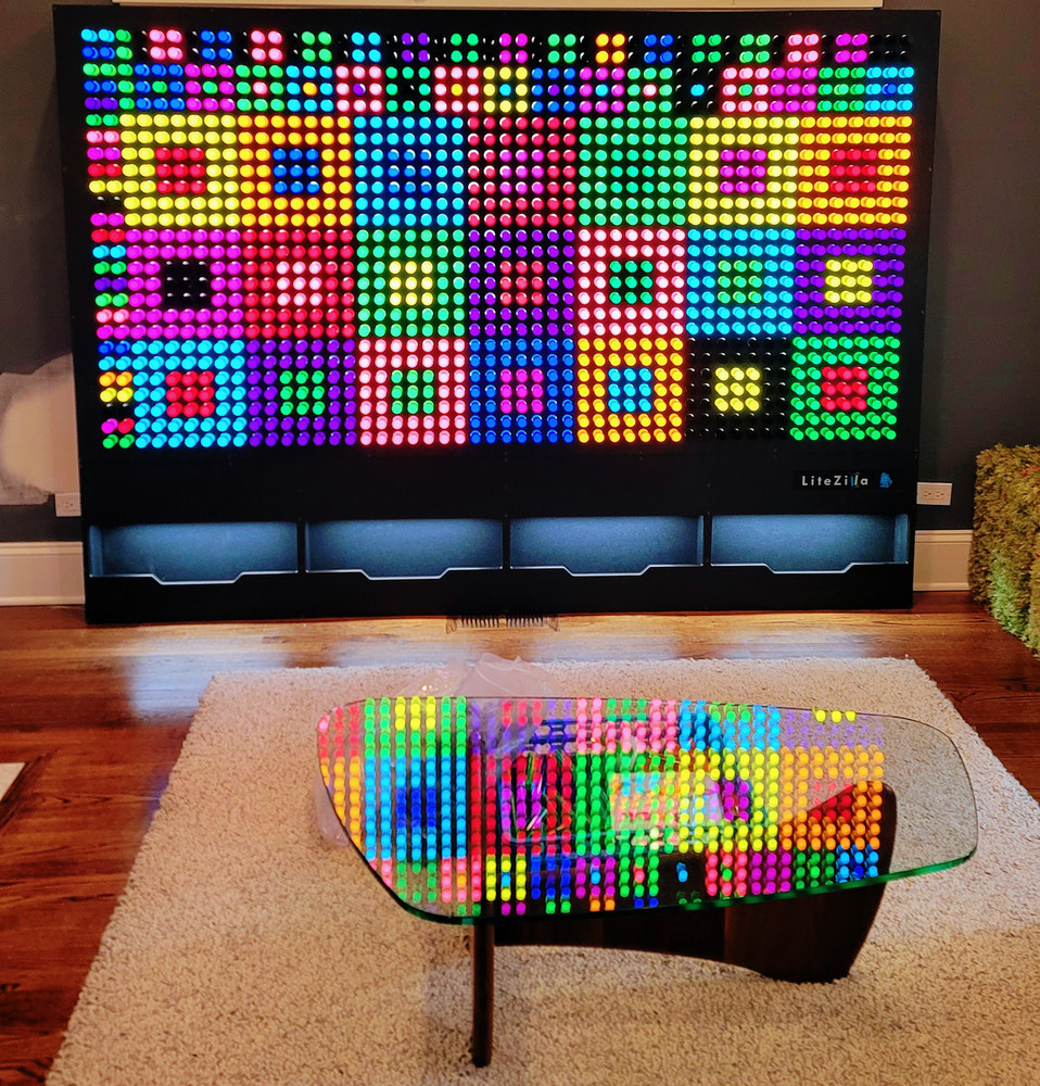 LiteZilla Giant Lite Brite - 8' x 6' | Giant Light Brights