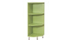 Green Infuse Color Corner Cabinet