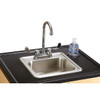 Clean Hands Helper Portable Stainless Steel Sink - 38" Counter