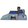 Over and Under Tunnel Foam Climber, Contemporary 3 Over and Under Tunnel Foam Climber, Contemporary 3