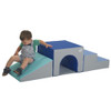 Children's Factory Over and Under Tunnel Climber Contemporary - CF805-171
