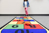 Learning Carpets Hopscotch Play Carpet, colorful hopscotch game rug with numbered squares for children's outdoor play and learning activities.
