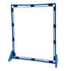 Children's Factory Big Screen Clear Play Panel, blue frame and transparent safety screen for children's play areas.
