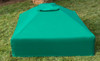 Frame It All Square Sandbox with Telescoping Canopy and Cover, 5.5H, on a grassy outdoor area.