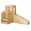 Jonti-Craft Mini Play Loft, wooden children’s play set with stairs and a slide for imaginative play.