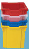 Playscapes Gratnell Trays, a stack of colorful plastic storage trays in red, pink, blue, and yellow for organizing educational or craft materials.