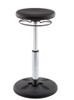 Black Active Learning Adjustable Tall Wobble Stool