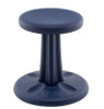 Playscapes Active Learning Wobble Stool, 14H, blue, rounded seat and base with a sturdy central support.