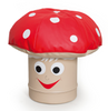 Red Toadstool Pouf