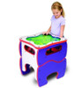 Playscapes Glow Maze Activity Table, a children's activity table with a glowing maze game surface and colorful design