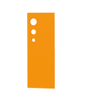 Orange Large Bubble Door